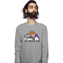 Load image into Gallery viewer, Shirts Long Sleeve Shirts, Unisex / Small / Sports Grey Rocket Kid