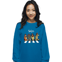 Load image into Gallery viewer, Secret_Shirts Long Sleeve Shirts, Unisex / Small / Sapphire The Splits