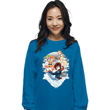 Load image into Gallery viewer, Secret_Shirts Long Sleeve Shirts, Unisex / Small / Sapphire The Sky Pirates
