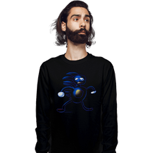 Load image into Gallery viewer, Shirts Long Sleeve Shirts, Unisex / Small / Black Sanic