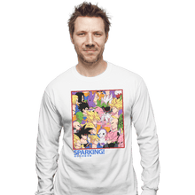 Load image into Gallery viewer, Shirts Long Sleeve Shirts, Unisex / Small / White Sparking!