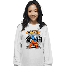 Load image into Gallery viewer, Shirts Long Sleeve Shirts, Unisex / Small / White Cookie Disc