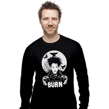 Load image into Gallery viewer, Shirts Long Sleeve Shirts, Unisex / Small / Black Burn
