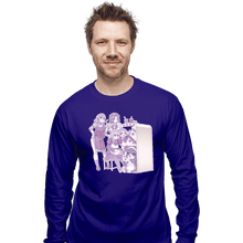 Load image into Gallery viewer, Daily_Deal_Shirts Long Sleeve Shirts, Unisex / Small / Violet Maid Arcade