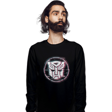 Load image into Gallery viewer, Shirts Long Sleeve Shirts, Unisex / Small / Black Autobots Glitch