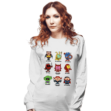 Load image into Gallery viewer, Secret_Shirts Long Sleeve Shirts, Unisex / Small / White Marvels