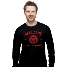 Load image into Gallery viewer, Daily_Deal_Shirts Long Sleeve Shirts, Unisex / Small / Black Replicant University
