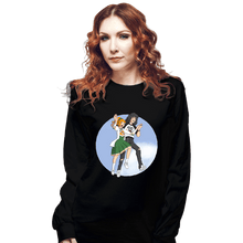 Load image into Gallery viewer, Daily_Deal_Shirts Long Sleeve Shirts, Unisex / Small / Black Eddie & Chrissy