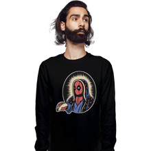 Load image into Gallery viewer, Shirts Long Sleeve Shirts, Unisex / Small / Black Saint Taco