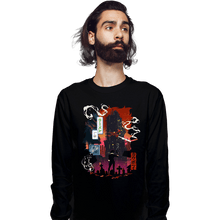 Load image into Gallery viewer, Daily_Deal_Shirts Long Sleeve Shirts, Unisex / Small / Black Jazz Drifter
