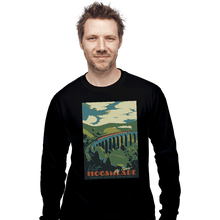 Load image into Gallery viewer, Shirts Long Sleeve Shirts, Unisex / Small / Black Visit Hogsmeade
