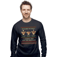 Load image into Gallery viewer, Daily_Deal_Shirts Long Sleeve Shirts, Unisex / Small / Dark Heather A Mogwai Isn't Just For Christmas
