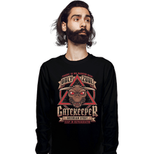 Load image into Gallery viewer, Shirts Long Sleeve Shirts, Unisex / Small / Black Gatekeeper