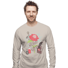 Load image into Gallery viewer, Shirts Long Sleeve Shirts, Unisex / Small / Sand Carpe DM