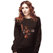 Load image into Gallery viewer, Shirts Long Sleeve Shirts, Unisex / Small / Dark Chocolate A FistFul Of Wong