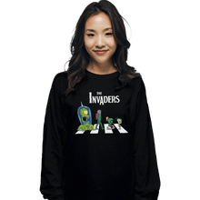 Load image into Gallery viewer, Shirts Long Sleeve Shirts, Unisex / Small / Black The Invaders