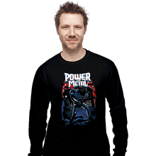 Load image into Gallery viewer, Secret_Shirts Long Sleeve Shirts, Unisex / Small / Black The Power Of Metal