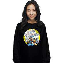 Load image into Gallery viewer, Daily_Deal_Shirts Long Sleeve Shirts, Unisex / Small / Black Future Past Animated