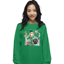 Load image into Gallery viewer, Shirts Long Sleeve Shirts, Unisex / Small / Irish Green Low Health