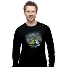 Load image into Gallery viewer, Shirts Long Sleeve Shirts, Unisex / Small / Black Adopt A Reptile