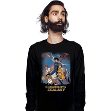 Load image into Gallery viewer, Shirts Long Sleeve Shirts, Unisex / Small / Black Space Cowboys Of The Galaxy