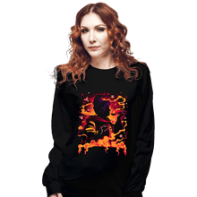 Load image into Gallery viewer, Daily_Deal_Shirts Long Sleeve Shirts, Unisex / Small / Black Devouring Witch