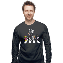 Load image into Gallery viewer, Daily_Deal_Shirts Long Sleeve Shirts, Unisex / Small / Charcoal The Cats