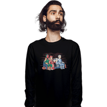 Load image into Gallery viewer, Shirts Long Sleeve Shirts, Unisex / Small / Black Wan Doh Vision