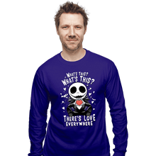 Load image into Gallery viewer, Daily_Deal_Shirts Long Sleeve Shirts, Unisex / Small / Violet There's Love In The Air