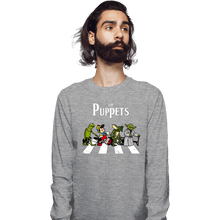 Load image into Gallery viewer, Daily_Deal_Shirts Long Sleeve Shirts, Unisex / Small / Sports Grey The Puppets