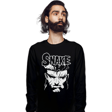 Load image into Gallery viewer, Shirts Long Sleeve Shirts, Unisex / Small / Black The Snake Ghost
