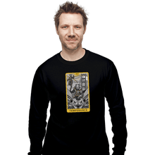 Load image into Gallery viewer, Shirts Long Sleeve Shirts, Unisex / Small / Black Tarot Temperance