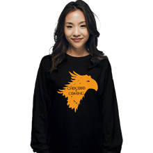 Load image into Gallery viewer, Shirts Long Sleeve Shirts, Unisex / Small / Black Chocobo Is Coming