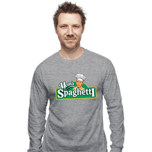 Load image into Gallery viewer, Secret_Shirts Long Sleeve Shirts, Unisex / Small / Sports Grey Mom's Spaghetti