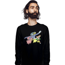 Load image into Gallery viewer, Daily_Deal_Shirts Long Sleeve Shirts, Unisex / Small / Black The Duck Knight