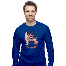 Load image into Gallery viewer, Daily_Deal_Shirts Long Sleeve Shirts, Unisex / Small / Royal Blue Nightfall Mage
