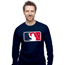 Load image into Gallery viewer, Daily_Deal_Shirts Long Sleeve Shirts, Unisex / Small / Navy Major League Archaeology