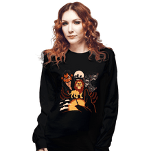 Load image into Gallery viewer, Shirts Long Sleeve Shirts, Unisex / Small / Black Rise Of The King