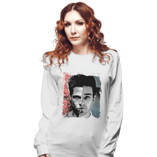 Load image into Gallery viewer, Shirts Long Sleeve Shirts, Unisex / Small / White Split