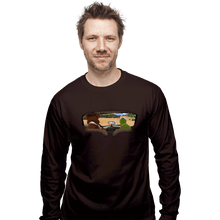 Load image into Gallery viewer, Daily_Deal_Shirts Long Sleeve Shirts, Unisex / Small / Dark Chocolate Classic Road Trip Adventurea
