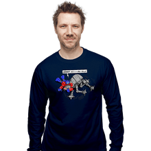 Load image into Gallery viewer, Daily_Deal_Shirts Long Sleeve Shirts, Unisex / Small / Navy Prime Hunter