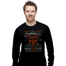 Load image into Gallery viewer, Daily_Deal_Shirts Long Sleeve Shirts, Unisex / Small / Black Happy Replicant Xmas