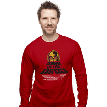 Load image into Gallery viewer, Shirts Long Sleeve Shirts, Unisex / Small / Red Dawn Of The Droid