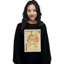 Load image into Gallery viewer, Shirts Long Sleeve Shirts, Unisex / Small / Black Bowser