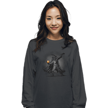 Load image into Gallery viewer, Daily_Deal_Shirts Long Sleeve Shirts, Unisex / Small / Charcoal Orb Thrower