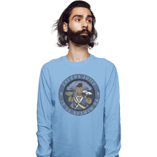 Load image into Gallery viewer, Shirts Long Sleeve Shirts, Unisex / Small / Powder Blue Cactus Juice