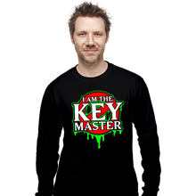 Load image into Gallery viewer, Daily_Deal_Shirts Long Sleeve Shirts, Unisex / Small / Black The Keymaster