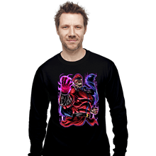 Load image into Gallery viewer, Daily_Deal_Shirts Long Sleeve Shirts, Unisex / Small / Black Bison Fighter