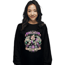 Load image into Gallery viewer, Daily_Deal_Shirts Long Sleeve Shirts, Unisex / Small / Black Villains Unite Cruella