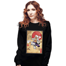 Load image into Gallery viewer, Daily_Deal_Shirts Long Sleeve Shirts, Unisex / Small / Black Gear Five Woodblock